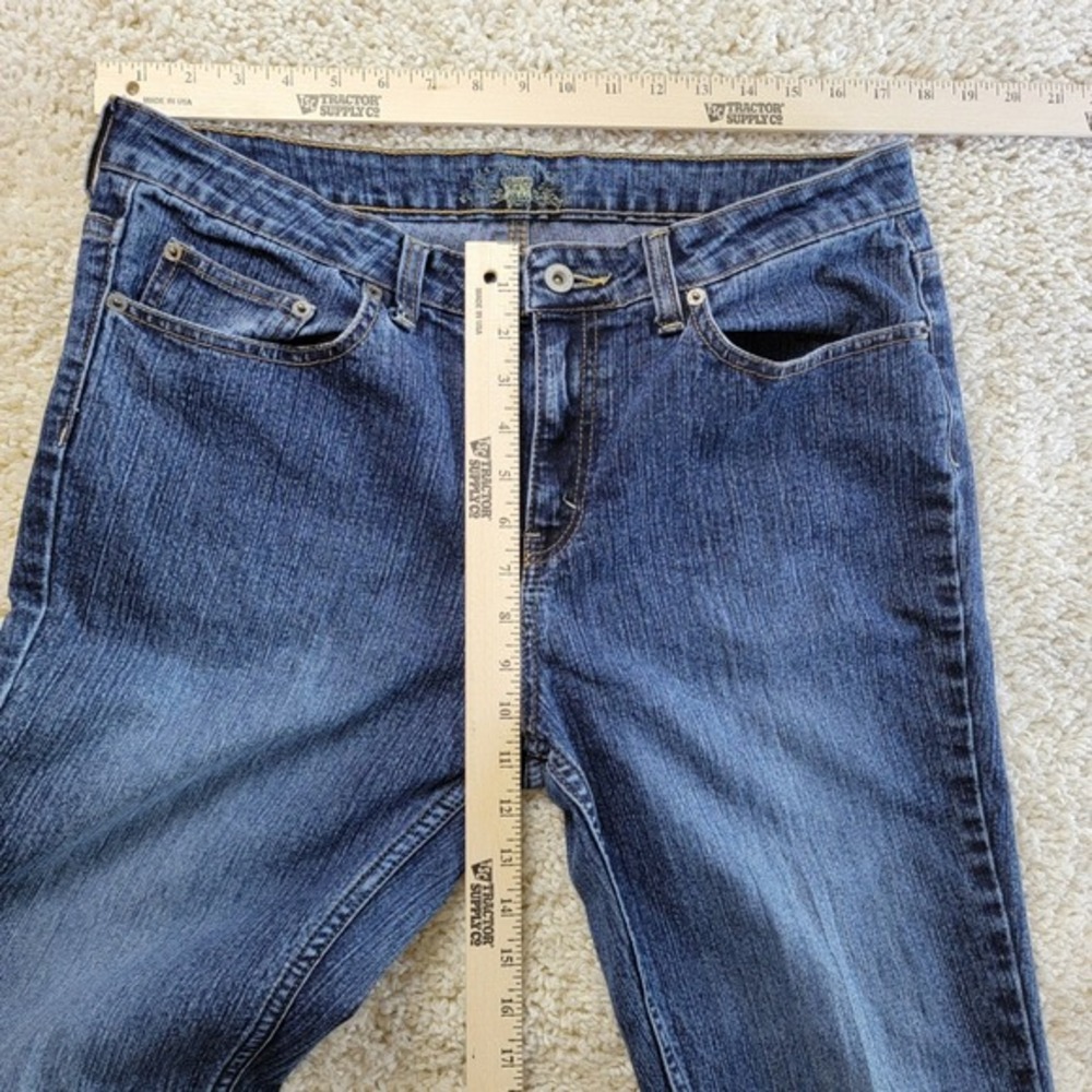 US Polo Assn Womens Bell Bottom Jeans Denim Pants 27011351 Size 12 - Picture 15 of 15